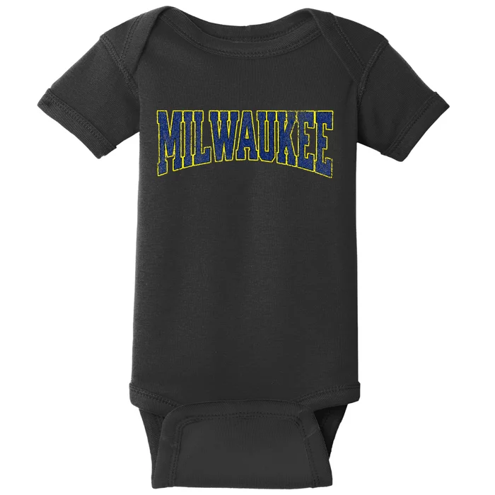 Milwaukee Vintage City Baby Bodysuit