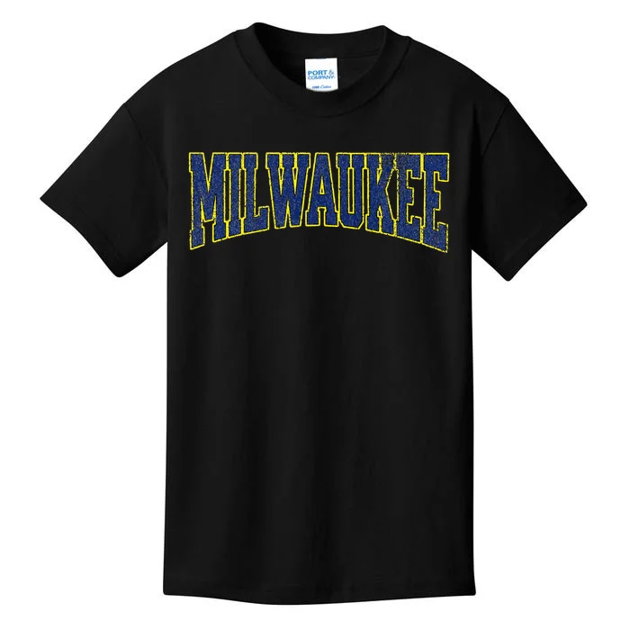 Milwaukee Vintage City Kids T-Shirt