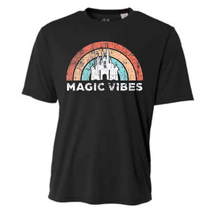 Magic Vibes Cute Matching Vacation Cooling Performance Crew T-Shirt