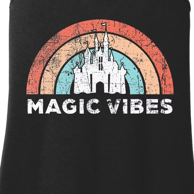 Magic Vibes Cute Matching Vacation Ladies Essential Tank