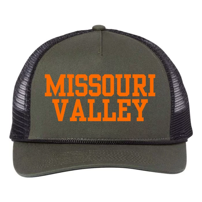 Missouri Valley College 02 Retro Rope Trucker Hat Cap