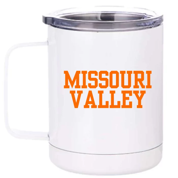 Missouri Valley College 02 Front & Back 12oz Stainless Steel Tumbler Cup