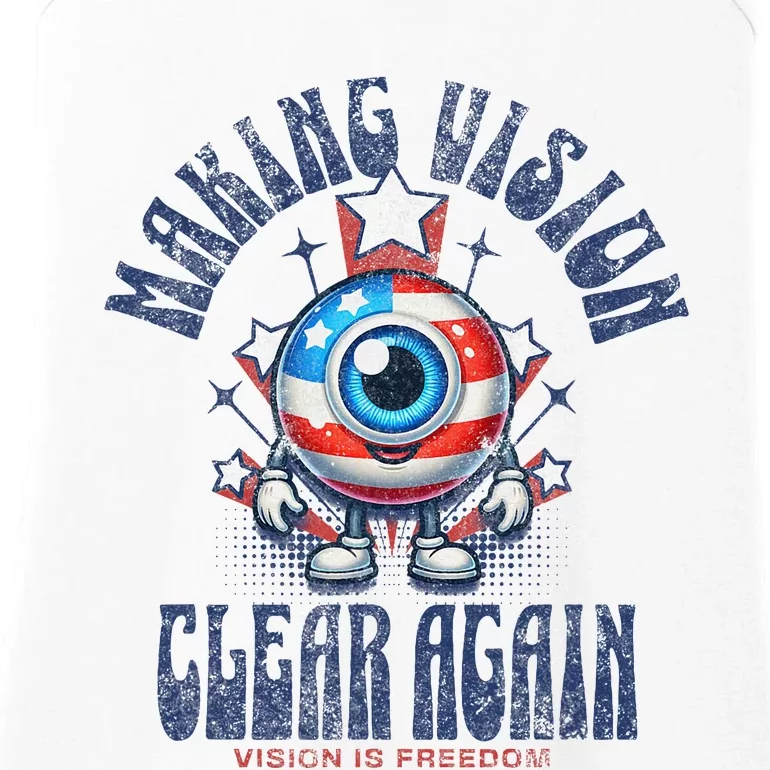 Making Vision Clear Again Funny Eye Ladies Essential Tank