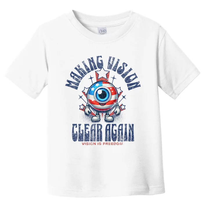 Making Vision Clear Again Funny Eye Toddler T-Shirt