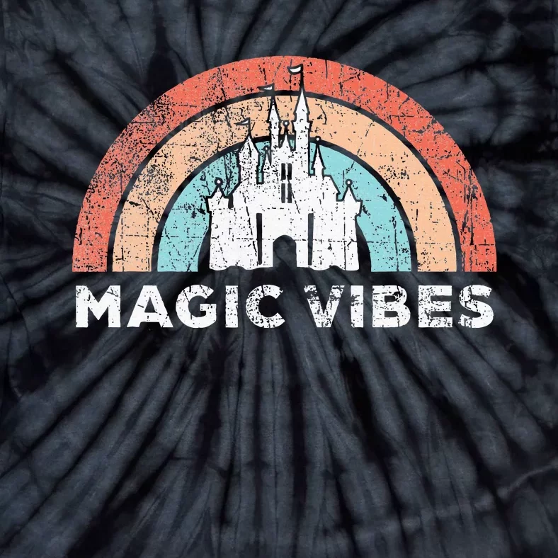 Magic Vibes Cute Matching Vacation Tie-Dye T-Shirt