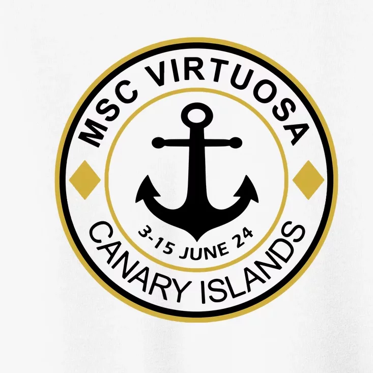 Msc Virtuosa Cruise Sailing Toddler T-Shirt