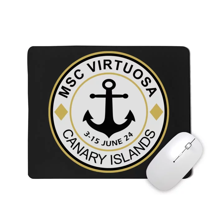 Msc Virtuosa Cruise Sailing Perfect For Any Avid Cruiser Mousepad