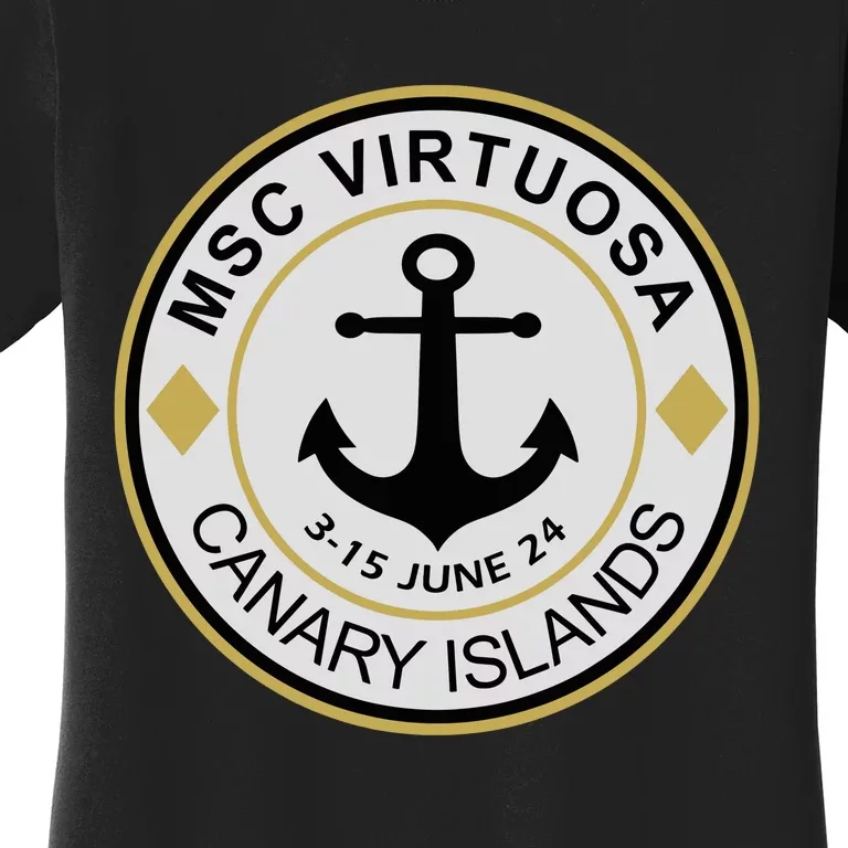 Msc Virtuosa Cruise Sailing Perfect For Any Avid Cruiser Women's T-Shirt