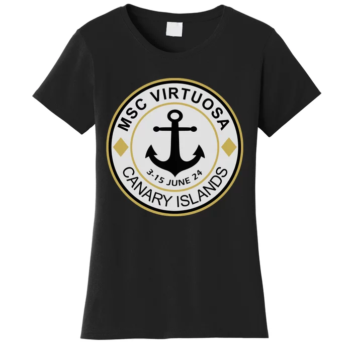 Msc Virtuosa Cruise Sailing Perfect For Any Avid Cruiser Women's T-Shirt