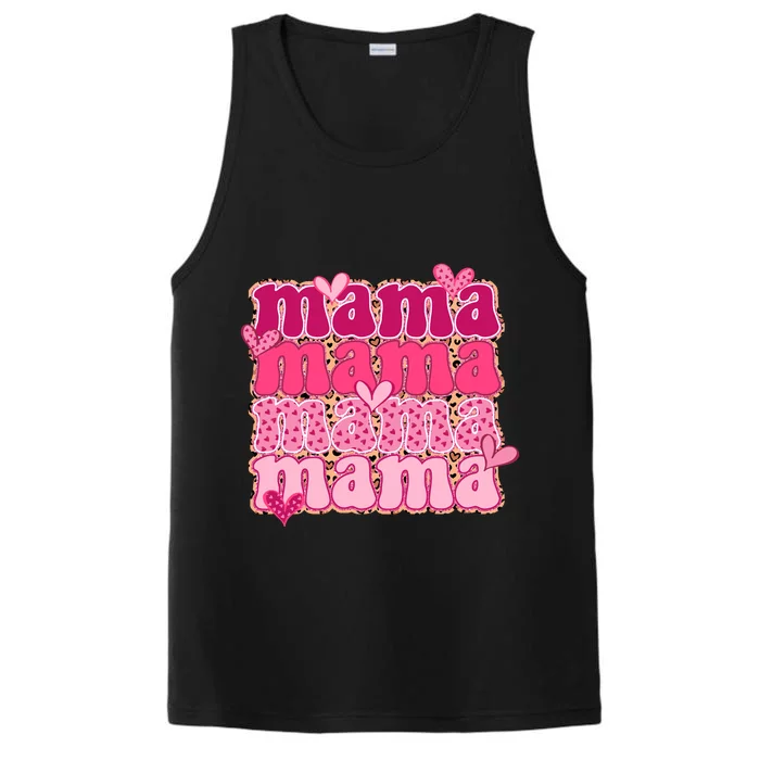 Mama Valentine's Day Gift For Mom Mother's Day Performance Tank