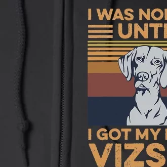 Magyar Vizsla Design For A Magyar Vizsla Owner Full Zip Hoodie