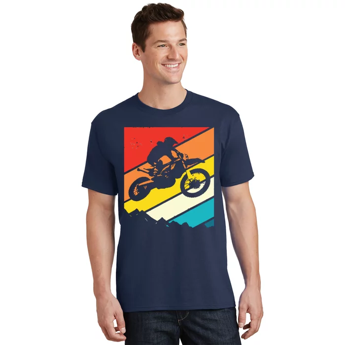 Motocross Vintage Dirt Bike Motorcycle Biker Gift T-Shirt