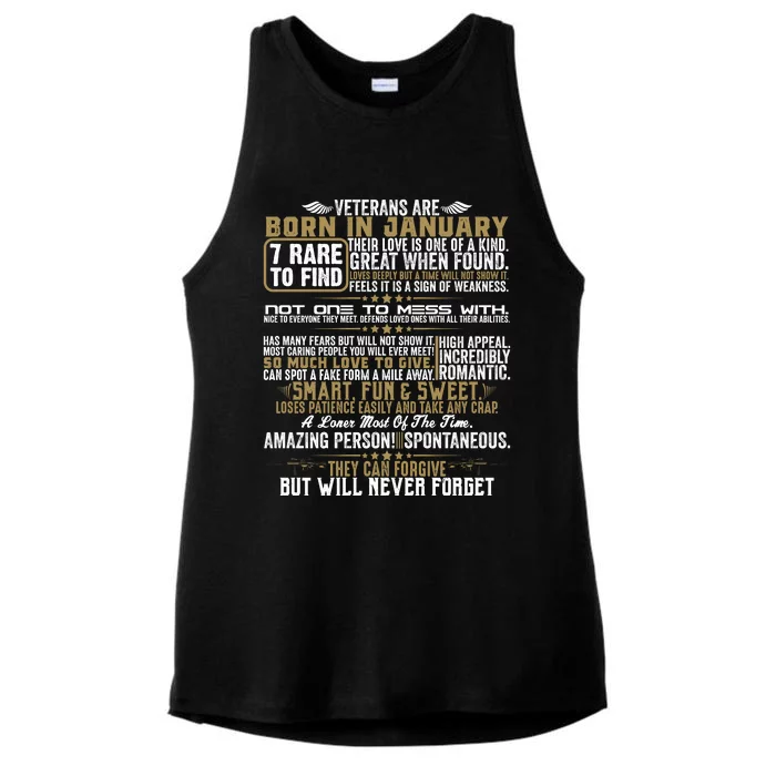 Motivational Veterans Day Typography Slogan Cute Smart Sweet Veterans Ladies Tri-Blend Wicking Tank