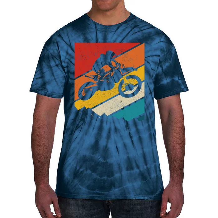 Motocross Vintage Dirt Bike Mx Enduro Motorcycle Biker Gift Tie-Dye T-Shirt