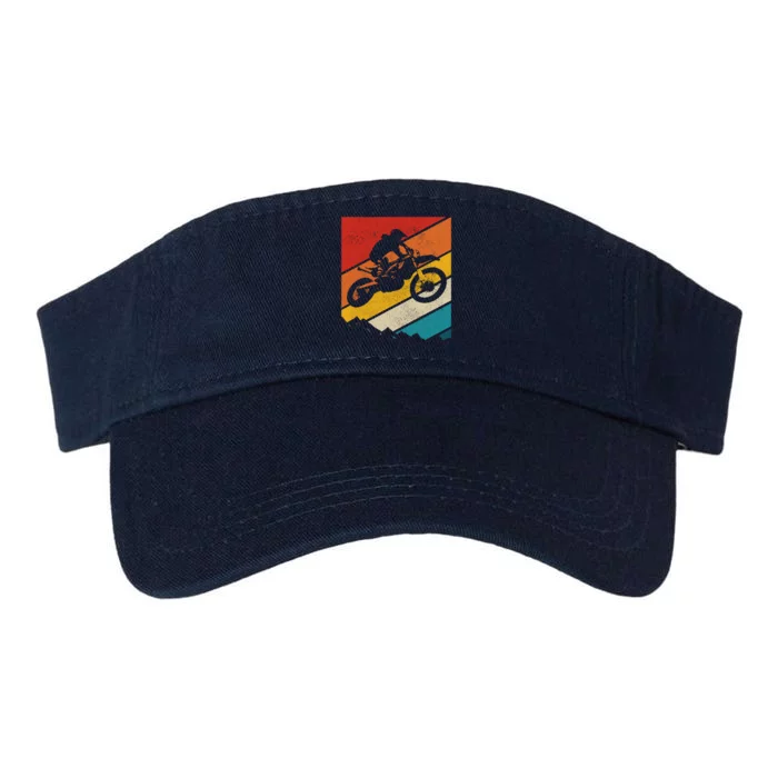 Motocross Vintage Dirt Bike Mx Enduro Motorcycle Biker Gift Valucap Bio-Washed Visor