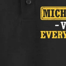 Michigan Vs Everybody Champions Dry Zone Grid Performance Polo