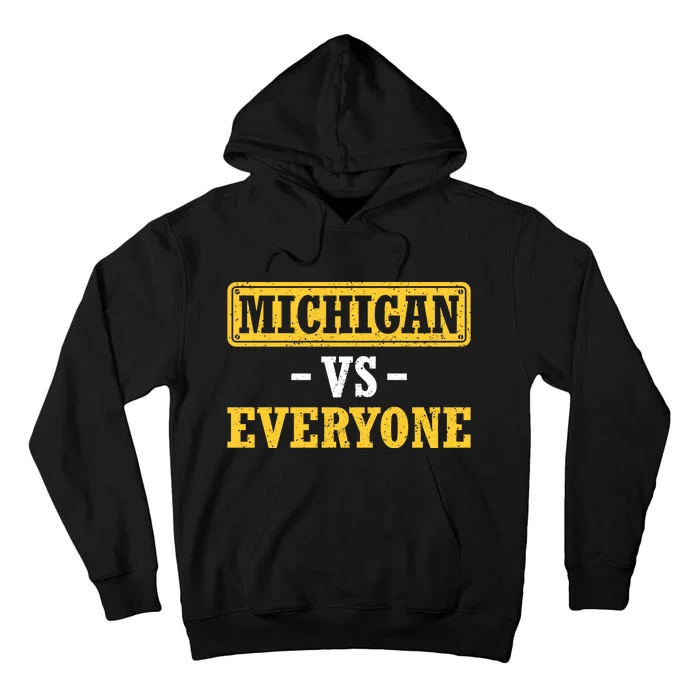 Michigan V Everybody Champions Tall Hoodie