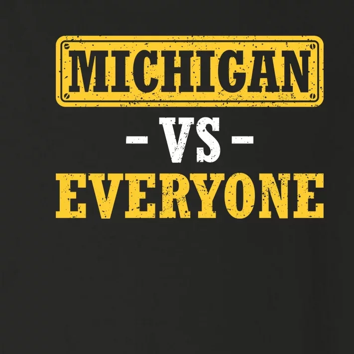 Michigan V Everybody Champions Toddler Long Sleeve Shirt