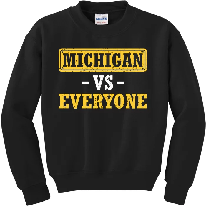 Michigan V Everybody Champions Kids Sweatshirt