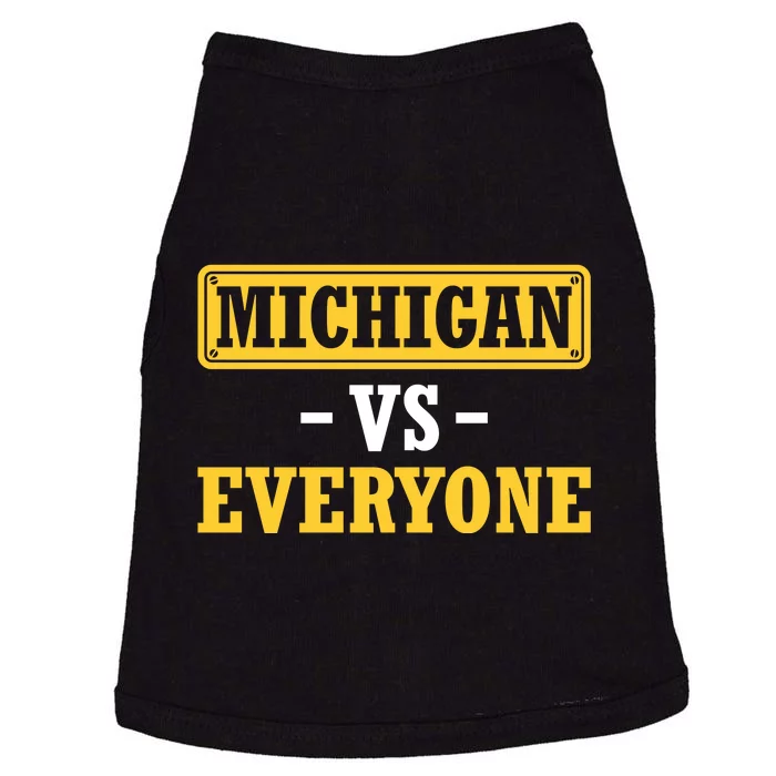 Michigan V Everybody B1g Ten Champs Doggie Tank