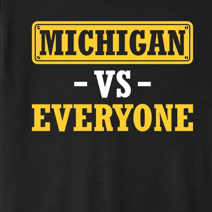 Michigan V Everybody B1g Ten Champs ChromaSoft Performance T-Shirt