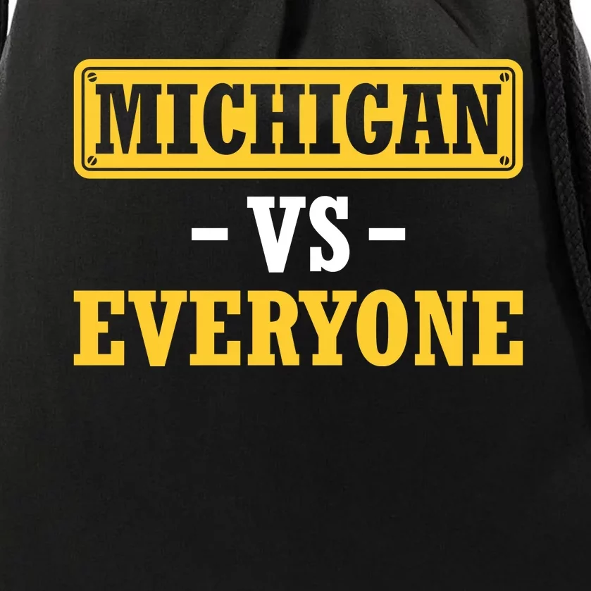 Michigan V Everybody B1g Ten Champs Drawstring Bag