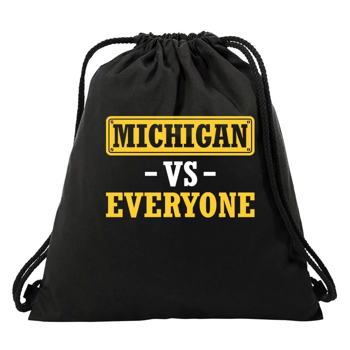 Michigan V Everybody B1g Ten Champs Drawstring Bag