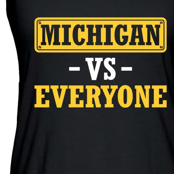 Michigan V Everybody B1g Ten Champs Ladies Essential Flowy Tank