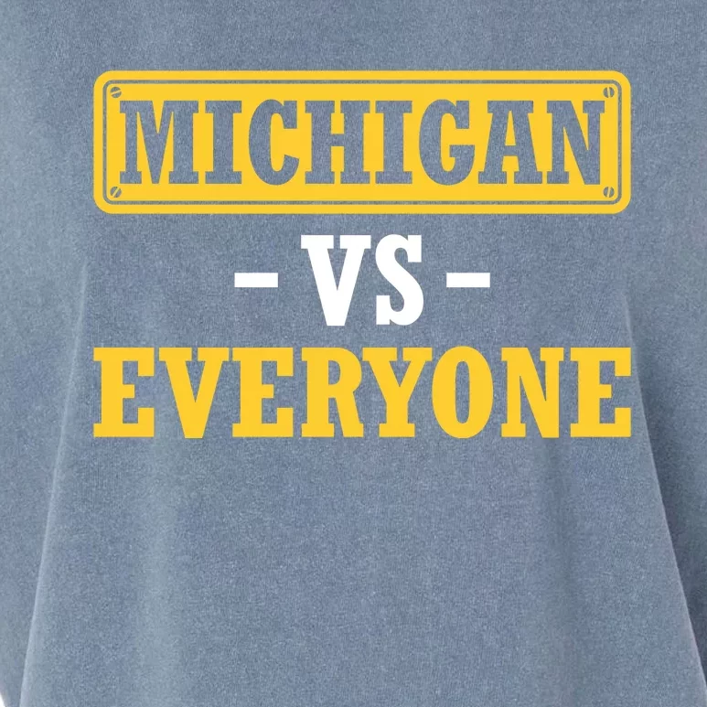 Michigan V Everybody B1g Ten Champs Garment-Dyed Women's Muscle Tee