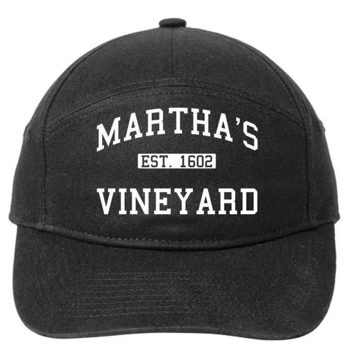 Martha's Vineyard Est 1602 7-Panel Snapback Hat