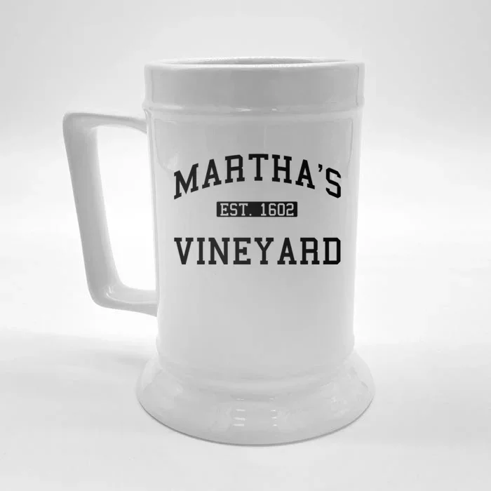 Martha's Vineyard Est 1602 Front & Back Beer Stein