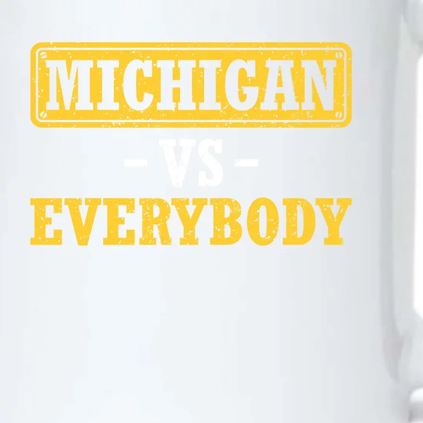 Michigan V Everybody College Football Black Color Changing Mug