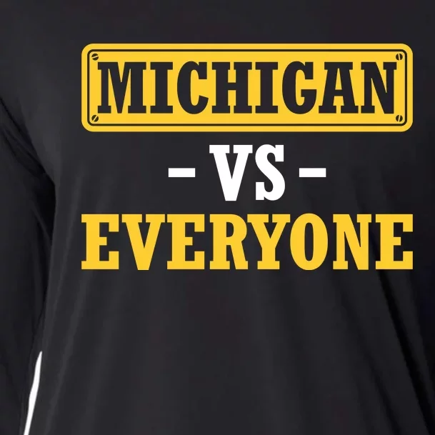 Michigan Vs Everyone Champions Cooling Performance Long Sleeve Crew