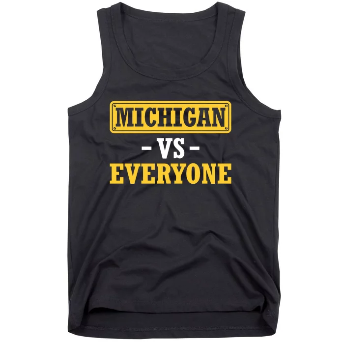 Michigan Vs Everyone Champions Tank Top