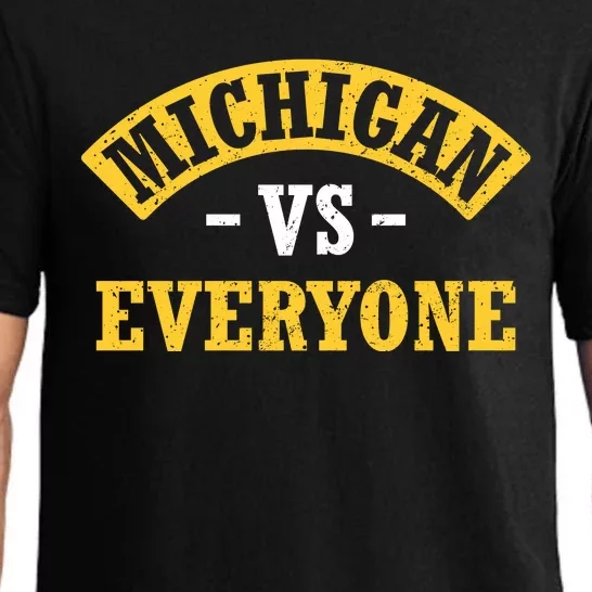 Michigan Vs Everyone Champs Pajama Set