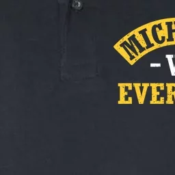 Michigan Vs Everyone Champs Softstyle Adult Sport Polo