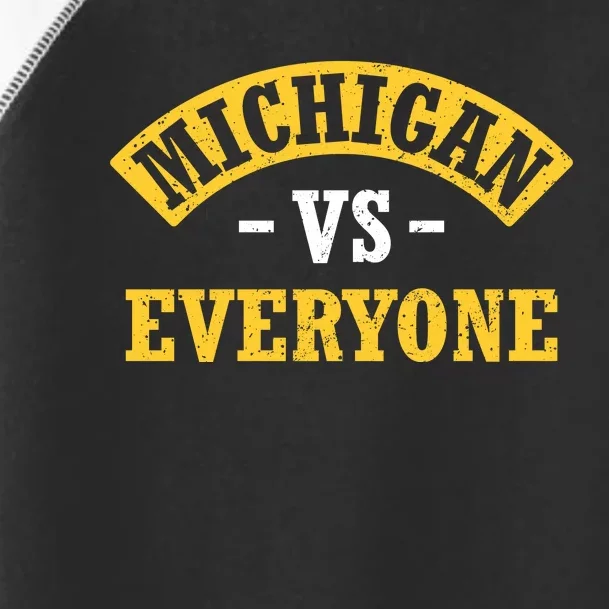 Michigan Vs Everyone Champs Toddler Fine Jersey T-Shirt