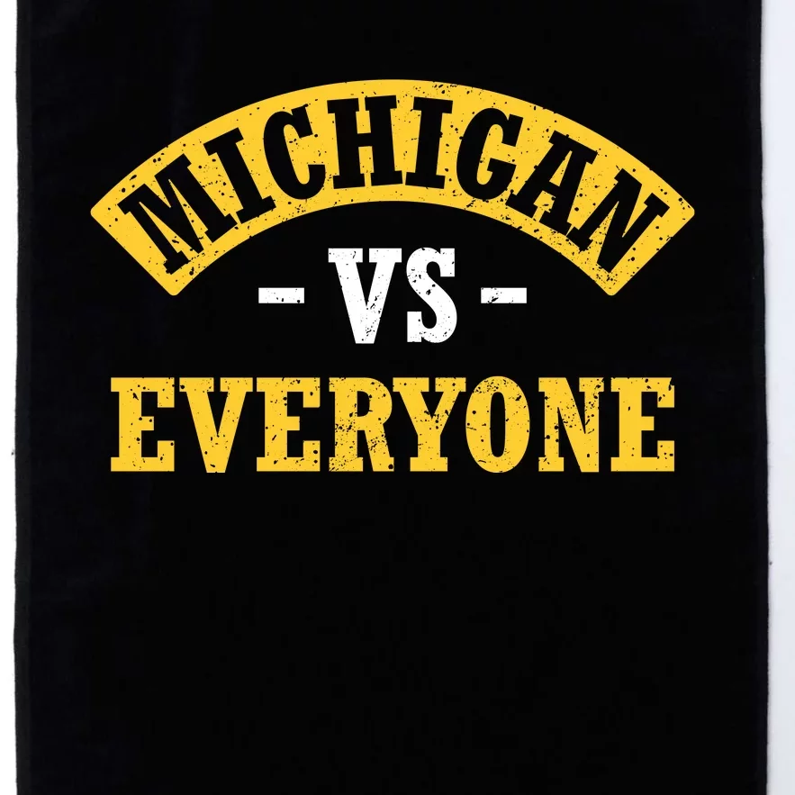 Michigan Vs Everyone Champs Platinum Collection Golf Towel