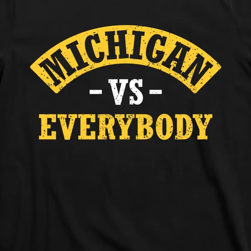 Michigan Verss Everybody Go Blue T-Shirt