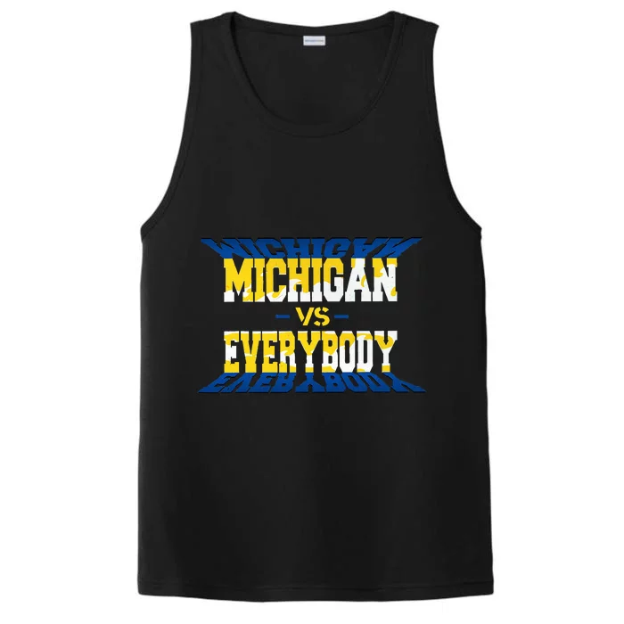 Michigan vs. Everyone Performance Tank