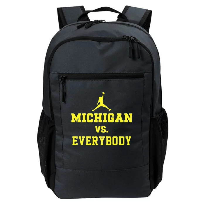 Michigan vs Everyone Everybody Quotes Daily Commute Backpack