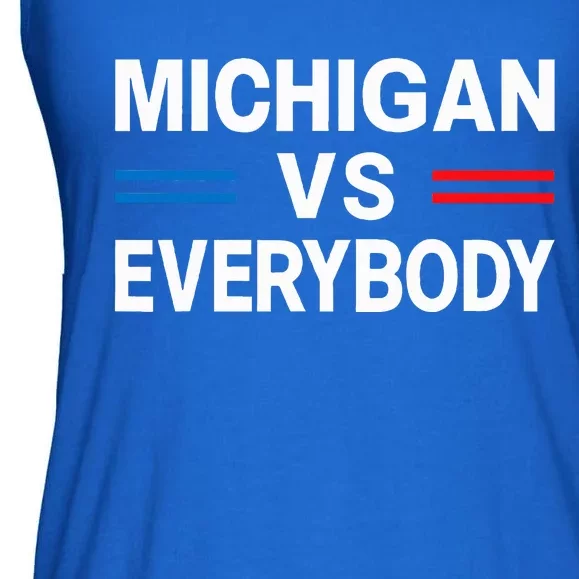 Michigan Vs Everyone Everybody Ladies Essential Flowy Tank