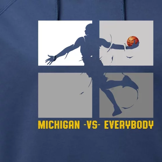 Michigan Vs. Everybody Performance Fleece Hoodie