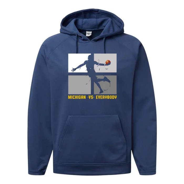 Michigan Vs. Everybody Performance Fleece Hoodie