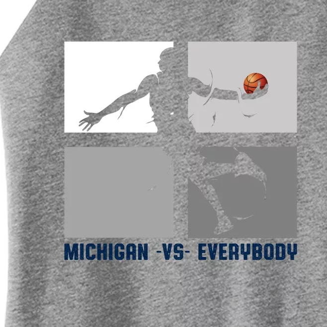 Michigan Vs. Everybody Women’s Perfect Tri Rocker Tank