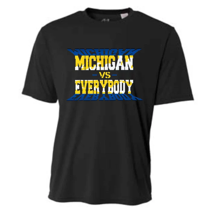 Michigan vs. Everyone Cooling Performance Crew T-Shirt