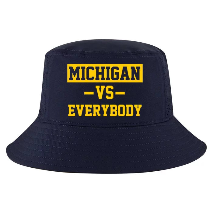 Michigan Vs Everybody Cool Comfort Performance Bucket Hat