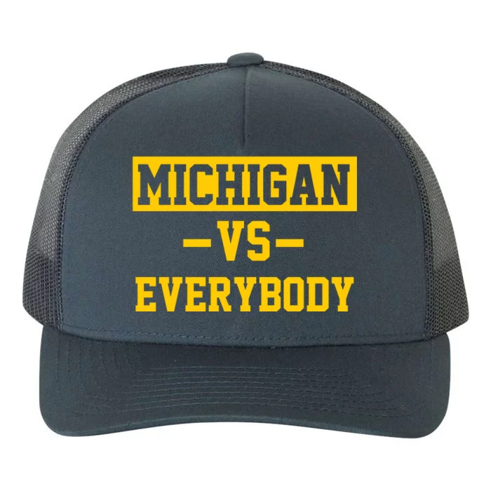 Michigan Vs Everybody Yupoong Adult 5-Panel Trucker Hat