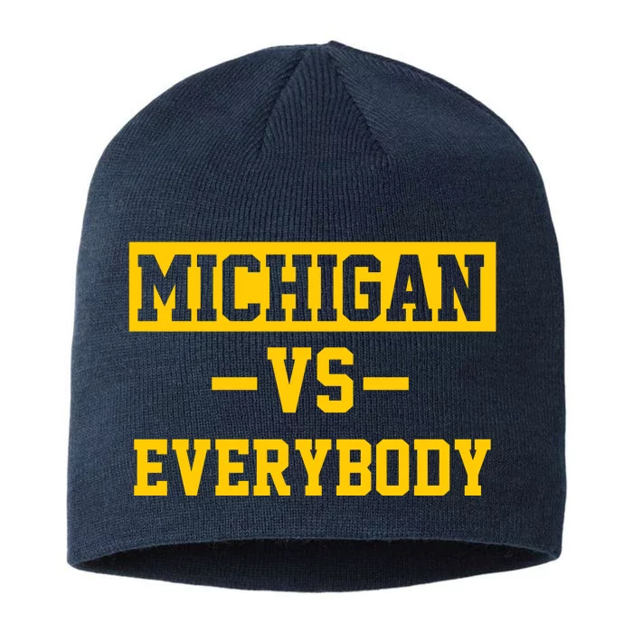 Michigan Vs Everybody 8 1/2in Sustainable Knit Beanie