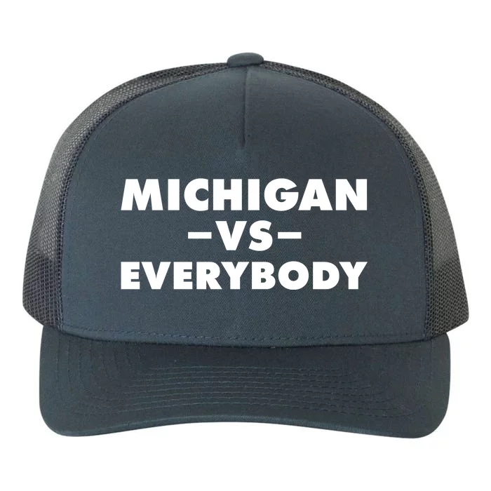 Michigan Versus Everybody Yupoong Adult 5-Panel Trucker Hat